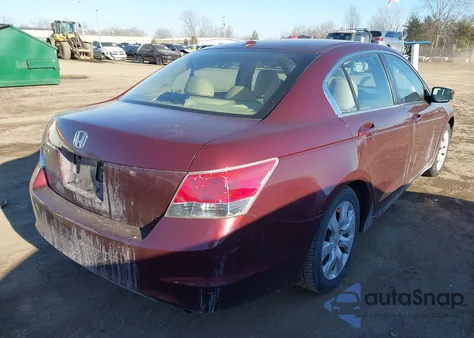 2009 Honda Accord 2.4 Ex-L из США, поврежденный, VIN 1HGCP26899A042130
